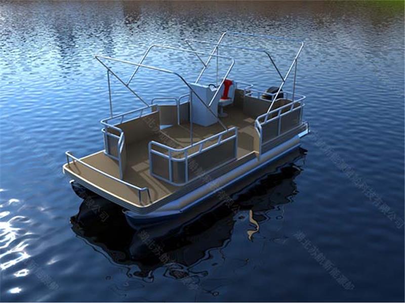 黄石5.2米铝合金浮筒船