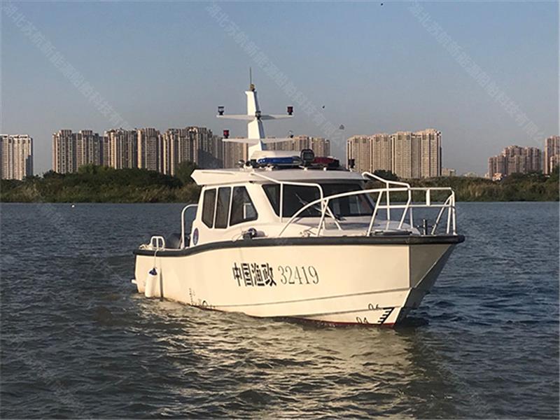 荆门8.7米常熟渔政铝合金执法艇