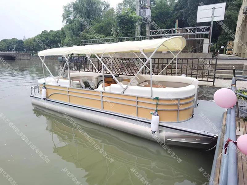 洪湖铝合金浮筒船